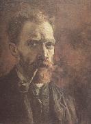 Vincent Van Gogh Self-Portrait with Pipe (nn04) Sweden oil painting artist